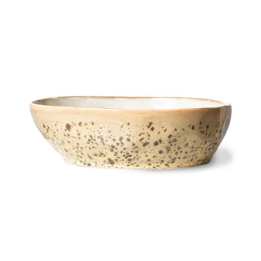 HK Living - 70s Ceramics: Pasta Bowl, Tiger