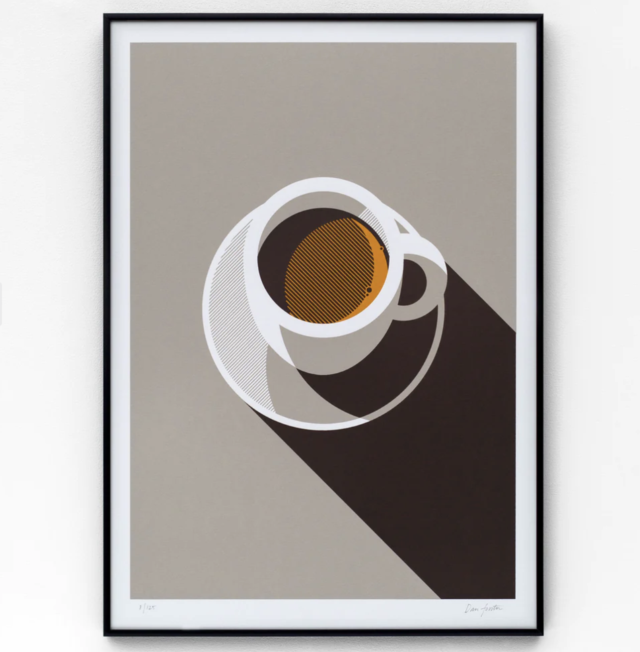 The Lost Fox Espresso Coffee Screen Print