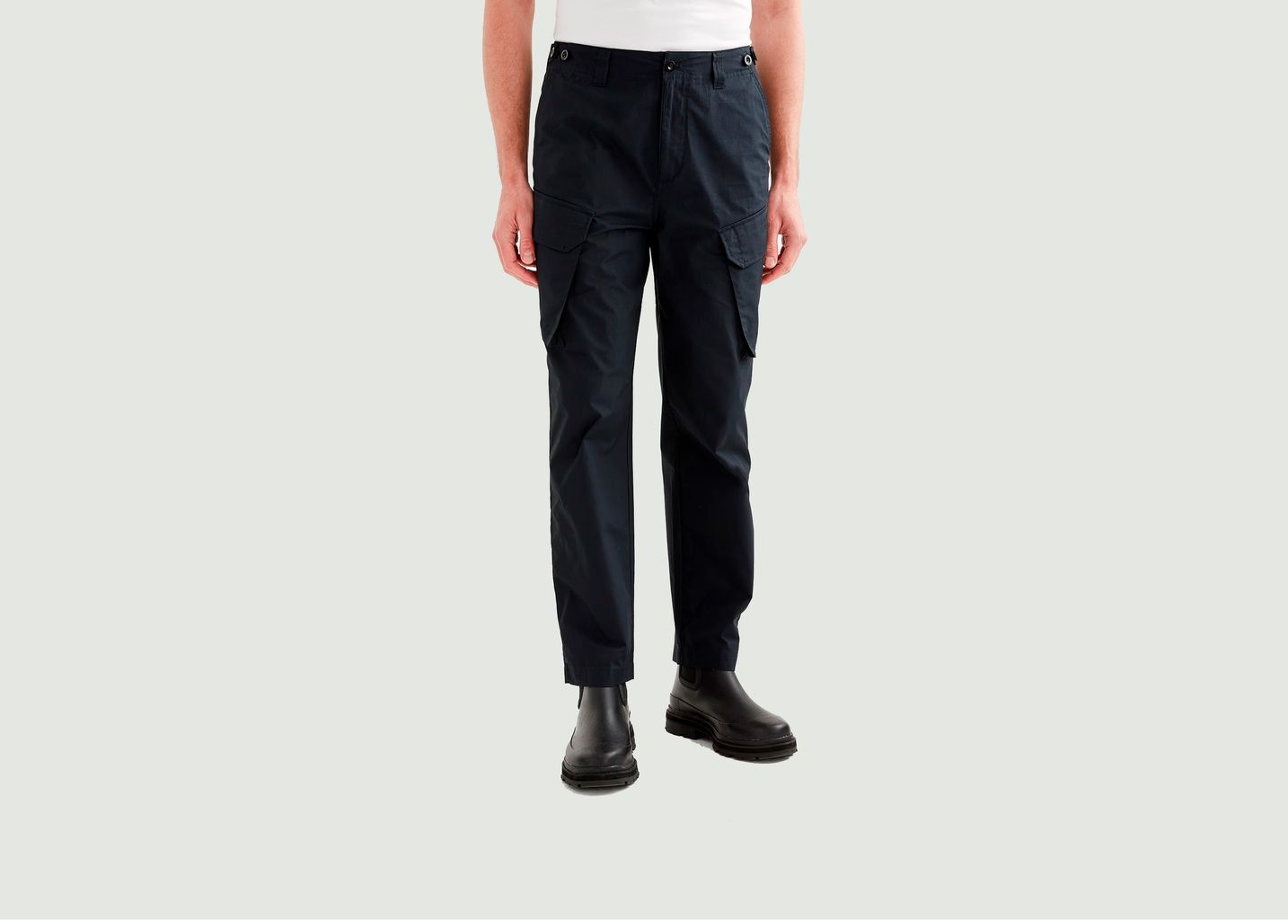 Poplin Cargo Pants