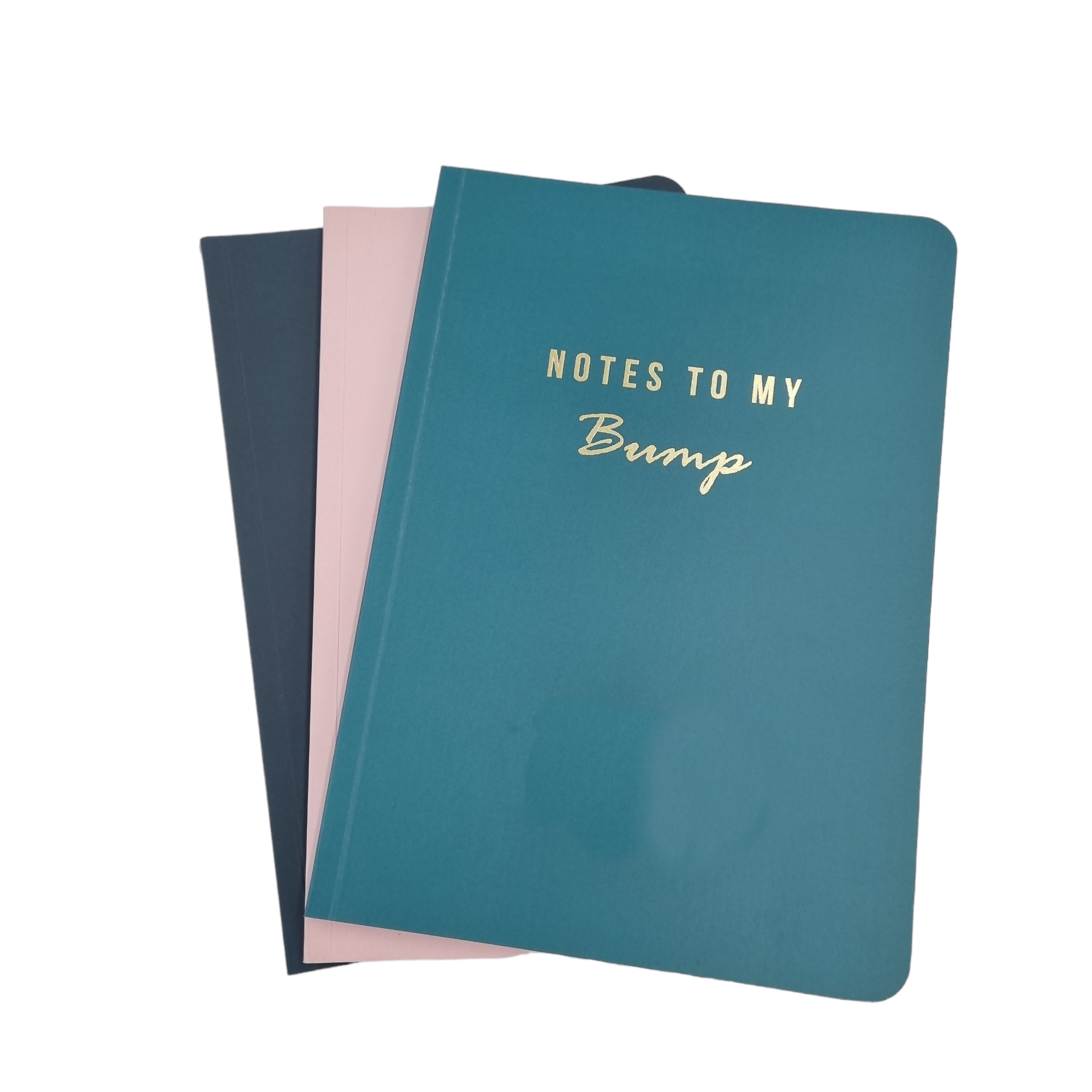 Posh Totty Designs Gold Foil New Mum's Notebook