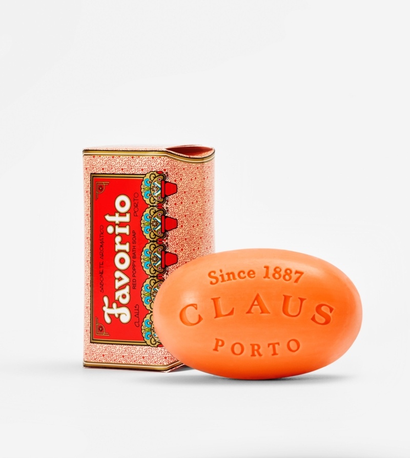 Claus Porto 150g Favorito - Red Poppy Floral Soap