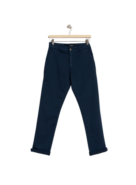 Indi & Cold Chino Luca Trousers In Navy