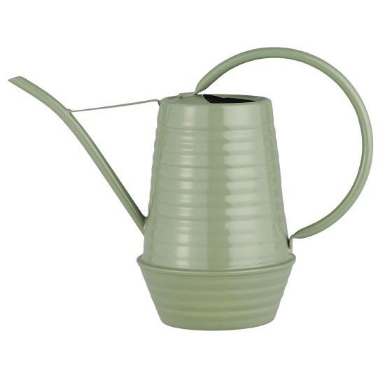 Mini Light Green Metal Watering Can