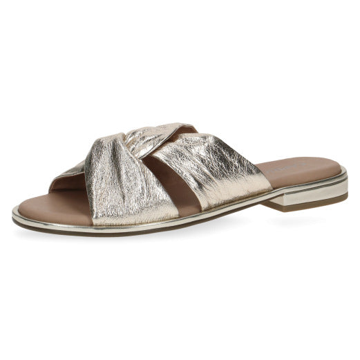 Monaco Flip Flops In Platinum