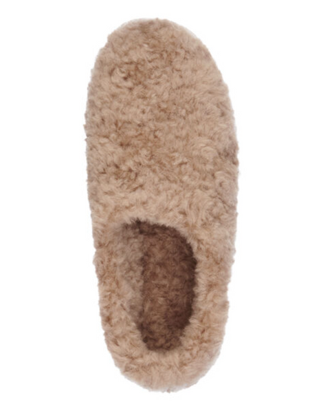 Camel Joy Teddy slippers