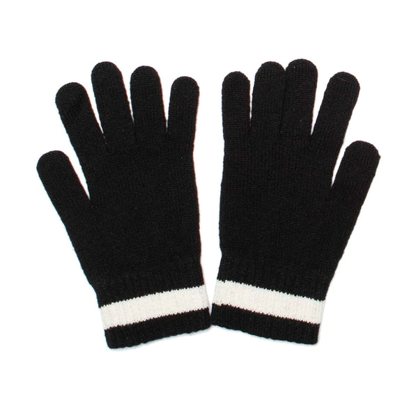 Black and White Gloves