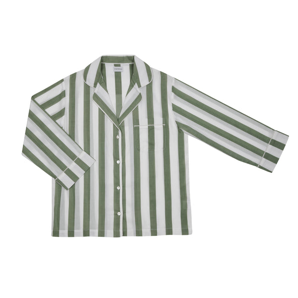 Sage Stripe Pyjama Set