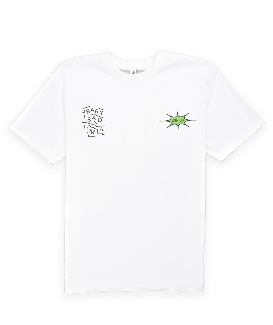 Reception Genius Short Sleeve T-shirt - White