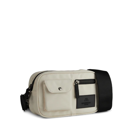 Darlambg Small Crossbody Bag Recycled - White Sand W/black