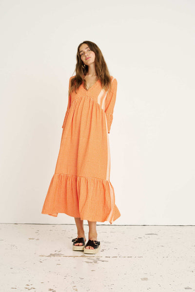 Andrea Dress - Flame