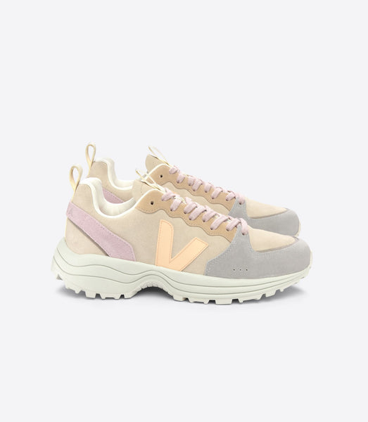 Women Venturi Vc Suede Trainers - Almond/peach/multico