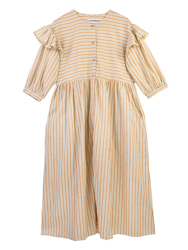 Clive Dress In Citrus Stripe