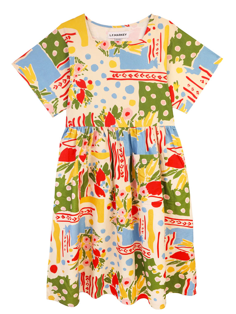 Mitch Dress In Salon Print