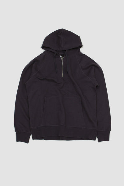 Hoodie Dry Loopback Jersey Indigo