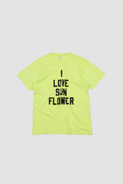 Sunflower Sport Love Tee Fluo Yellow