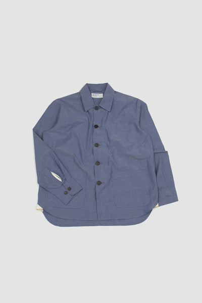 Travail Shirt Typewriter Chambray Blue