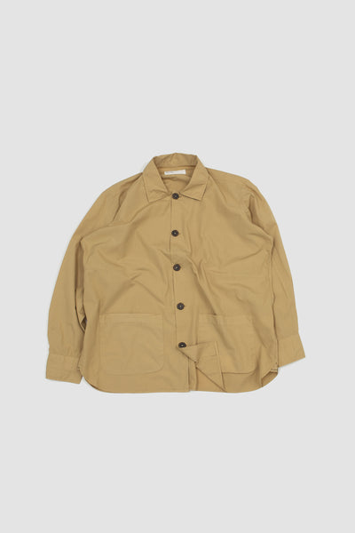 Travail Shirt Fine Poplin Sand