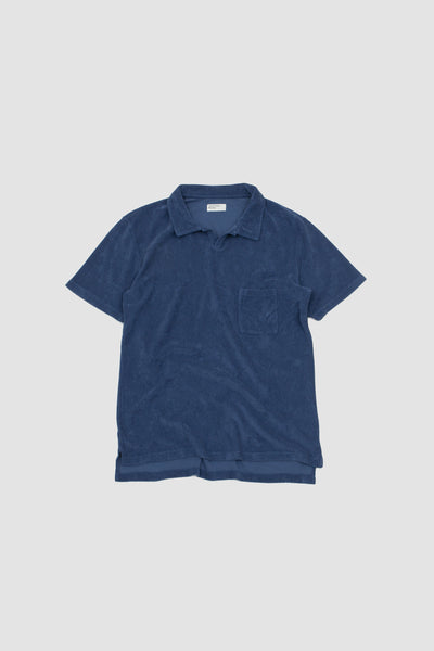 Vacation Polo Terry Fleece Blue