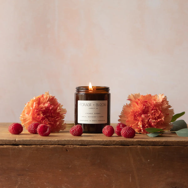 Forage & Bloom Candle Co. - Candle - Lychee & Peony