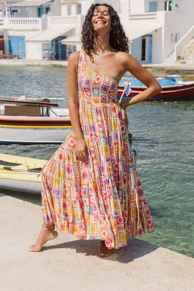 Joe Dress - Ibiza Print