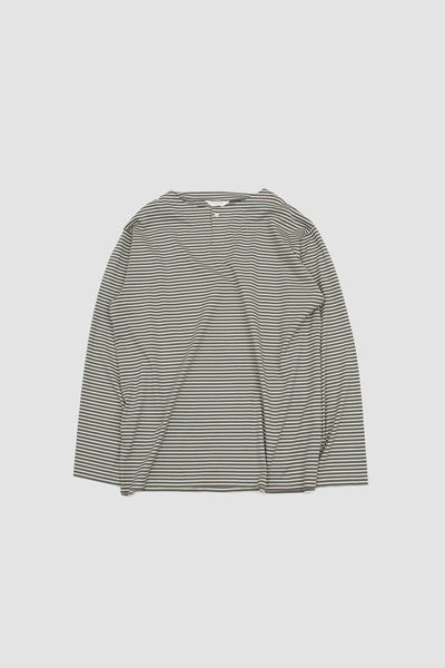 Striped Long Sleeve Grey/white