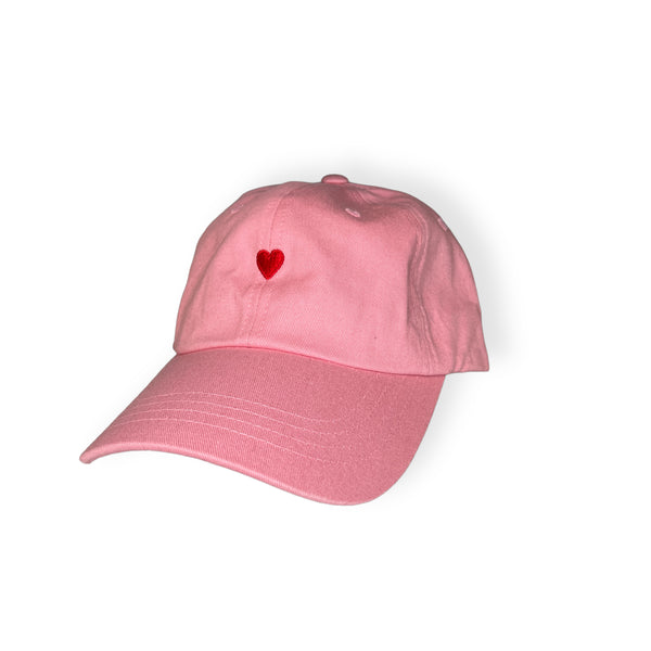 The Icon Cap Heart Light Pink