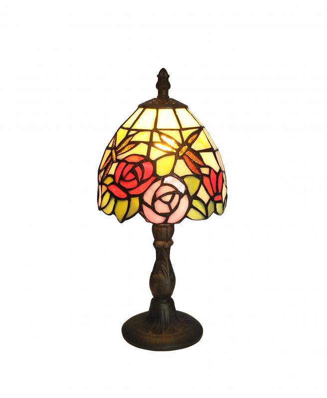 Norrsken Design Tiffany Table Lamp Roses