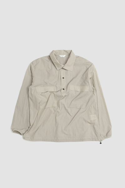 Double Pocket Anorak Light Grey