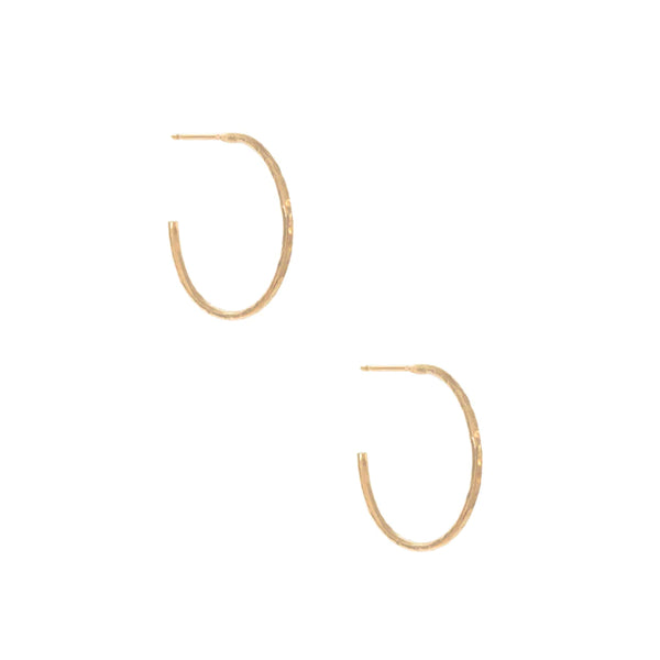 épanoui Radiance Midi Hoop - Gold