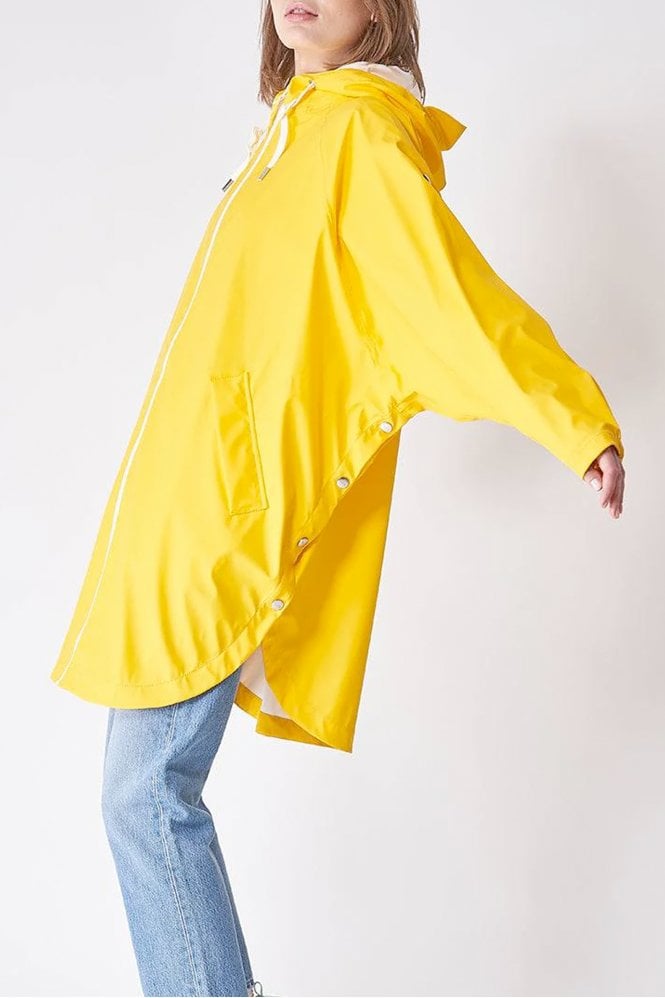 TANTA Rainwear Sky Jacket In Lemon Chrome