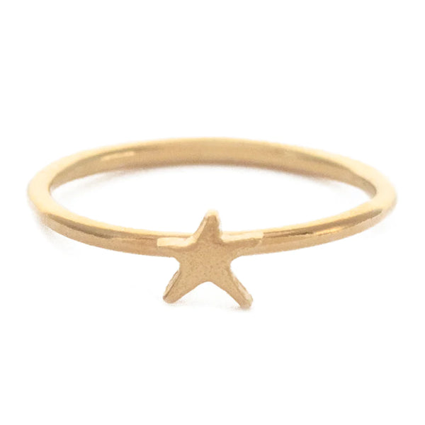 épanoui Star Charm Ring - Gold