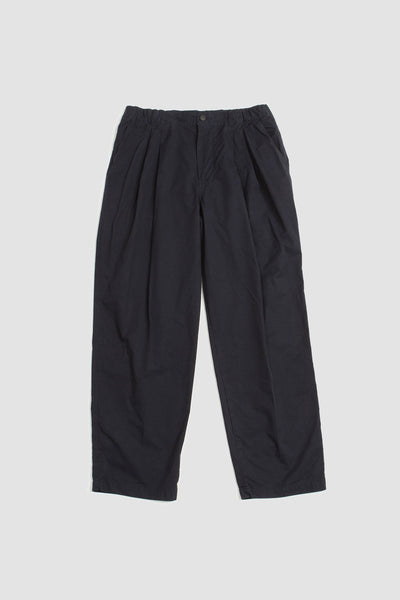 Garment-dye 2 Tuck Pants Navy