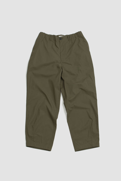 Hem Dart Wide Pants Olive