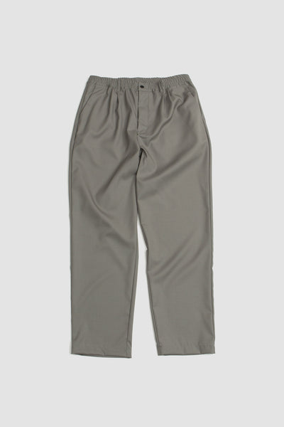 Summer Wool 2 Tuck Pants Grey