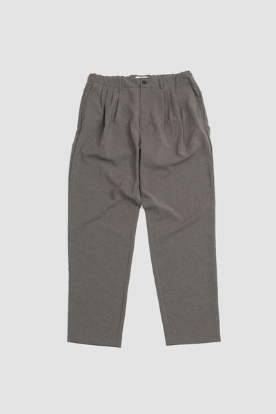 4 Tuck Relaxed Pants Grey