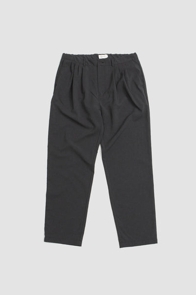 4 Tuck Relaxed Pants Ink Black