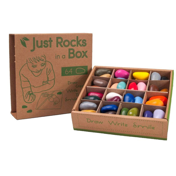 64 Crayons Just Rocks Box