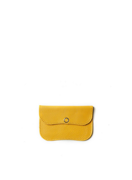 Mini Me Wallet In Yellow