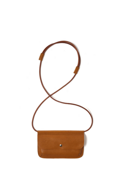 Phonebag Hang On In Cognac Used Look