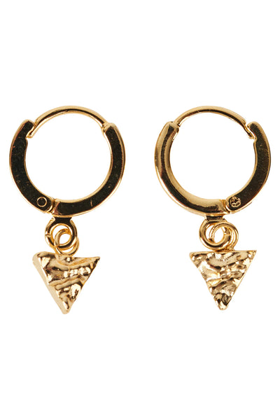 Eb & Ive Legacy Earrings - Gold Drop