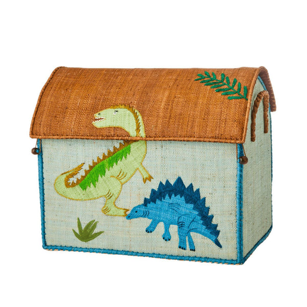 Medium Dinosaur Design Toy Basket