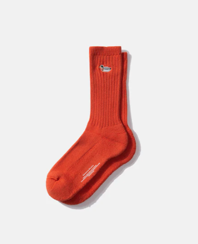 Duck Crew Socks Orange