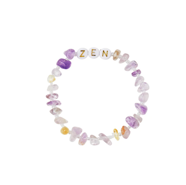 Zen Ametrine Crystal Healing Bracelet