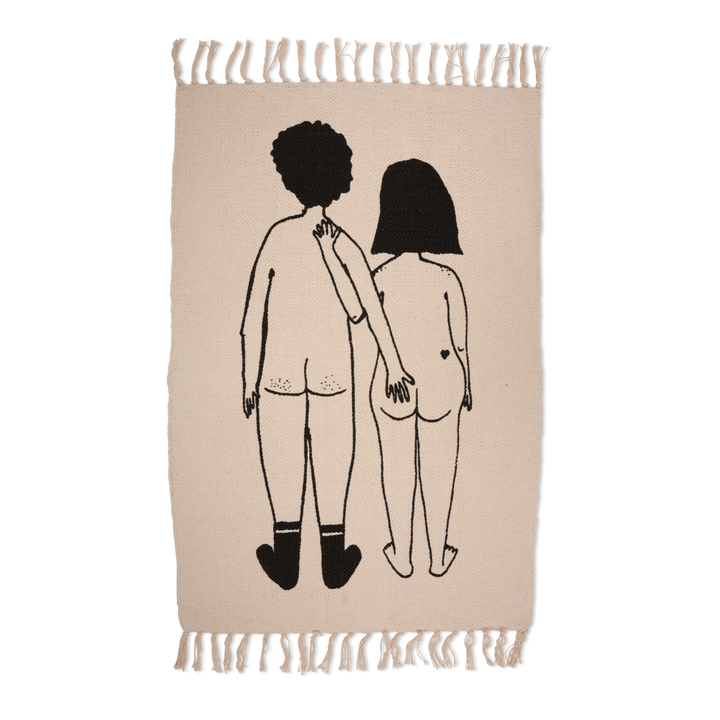 Tapis NAKED COUPLE BACK