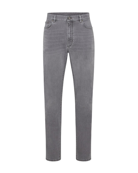 Soft Feel Denim Jeans (light Grey)