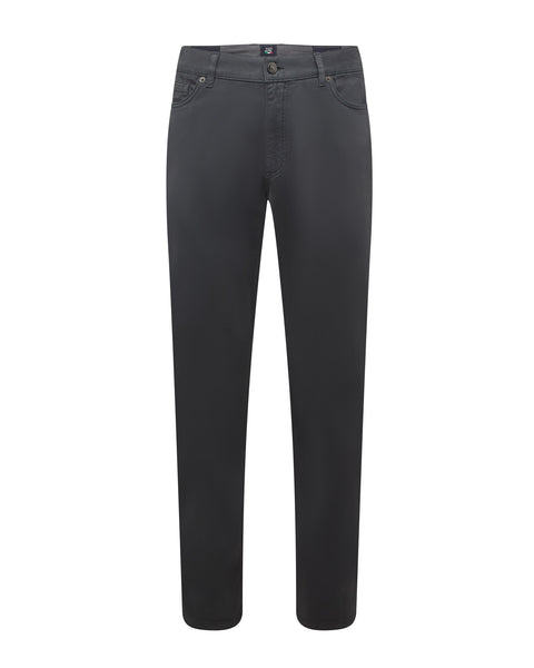 Cotton Stretch Denim Jeans (dark Grey)