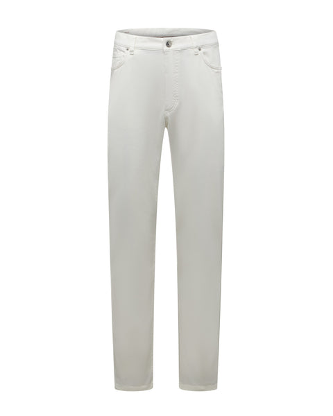 Stretch Gabardine Jeans (white)