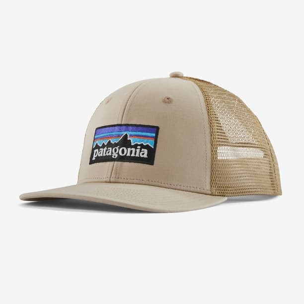 P-6 Logo Trucker Hat Oar Tan