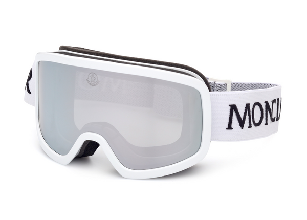 Terrabeam Shiny Optical White Ski Goggles (white)