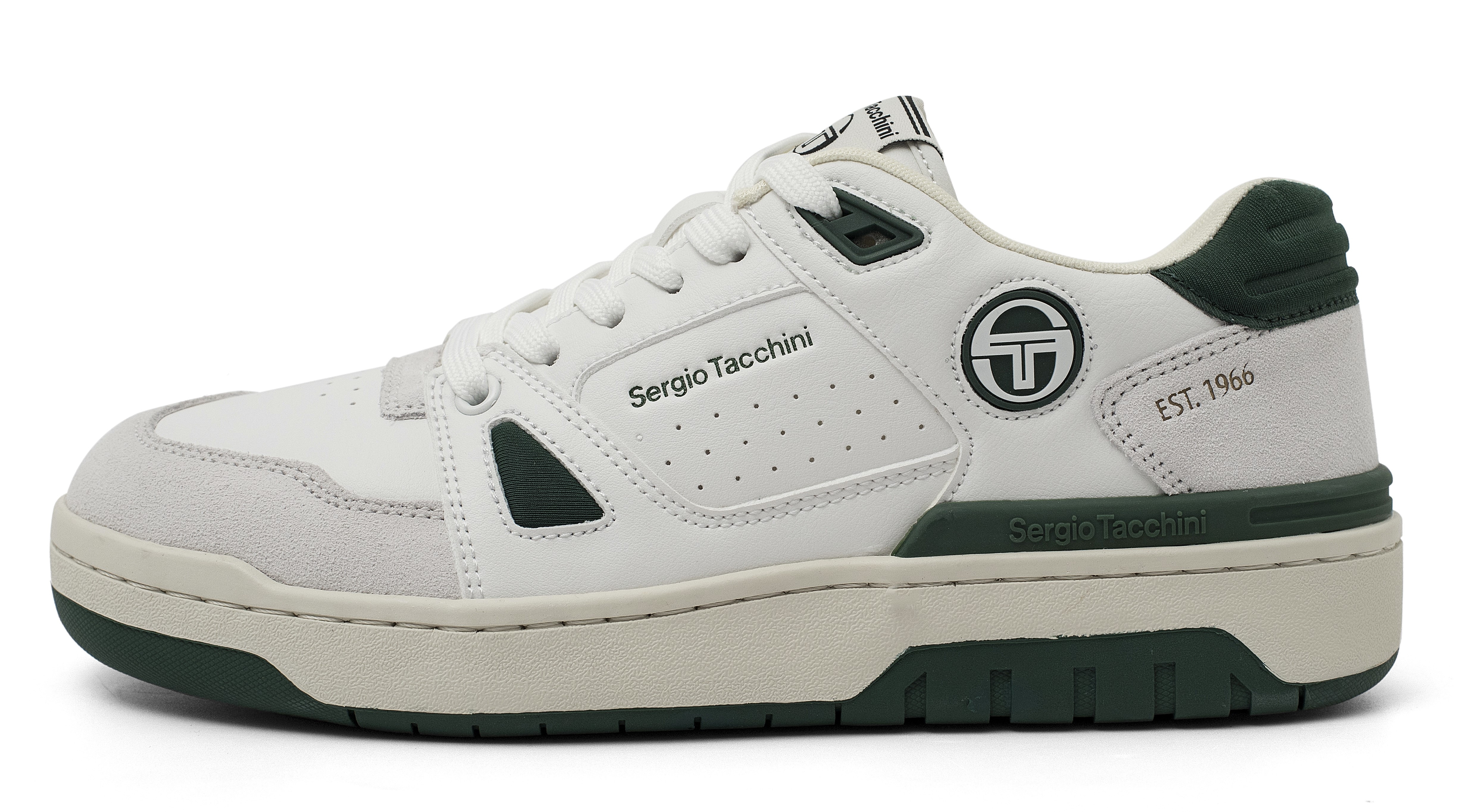 Sergio Tacchini Milan Sneaker White & Dark Green